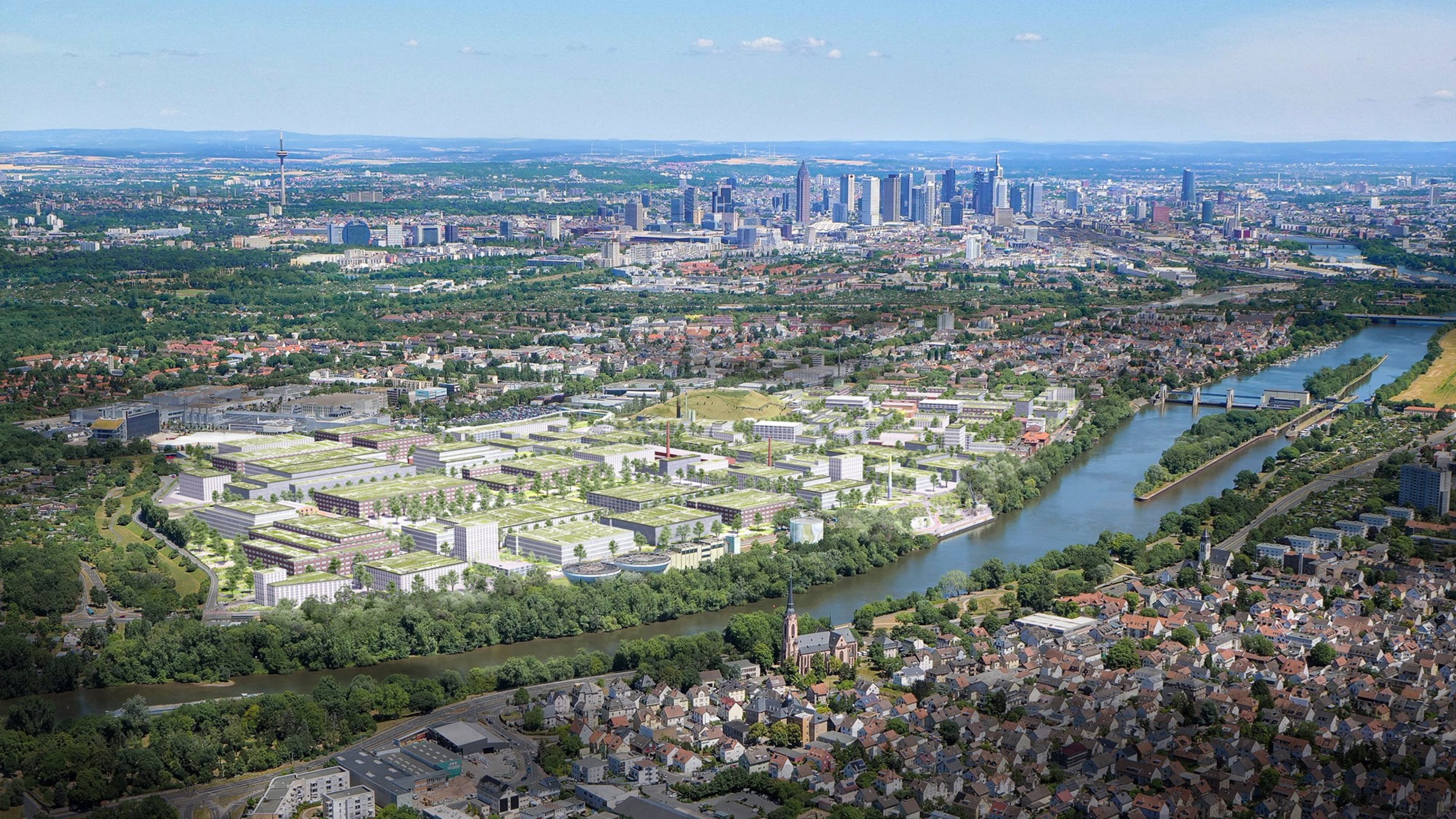 Der ehemalige Industriepark Griesheim wird zur Frankfurt Westside