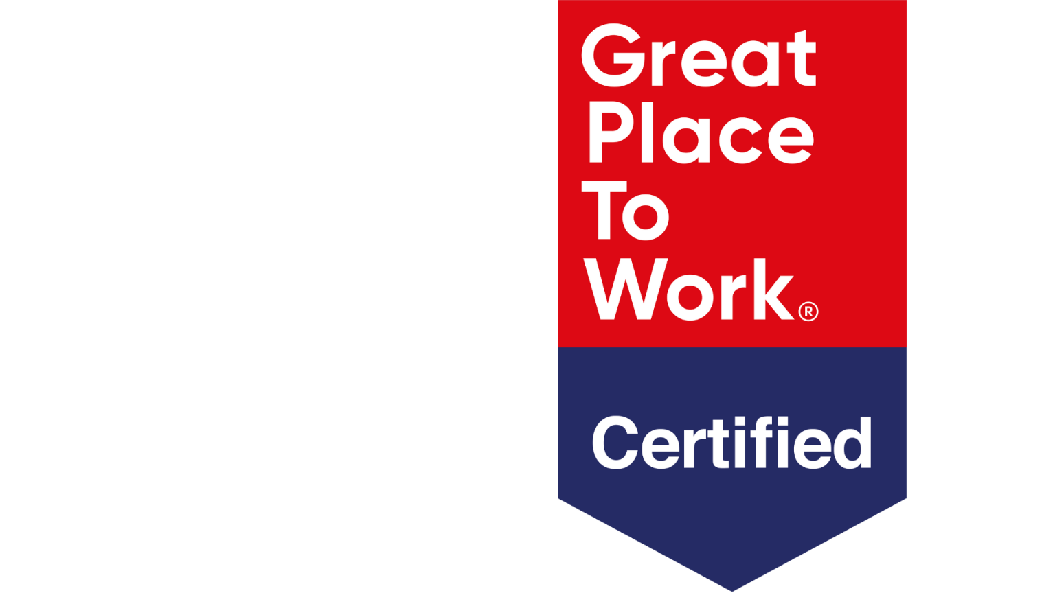 Great Place to Work certification seal.