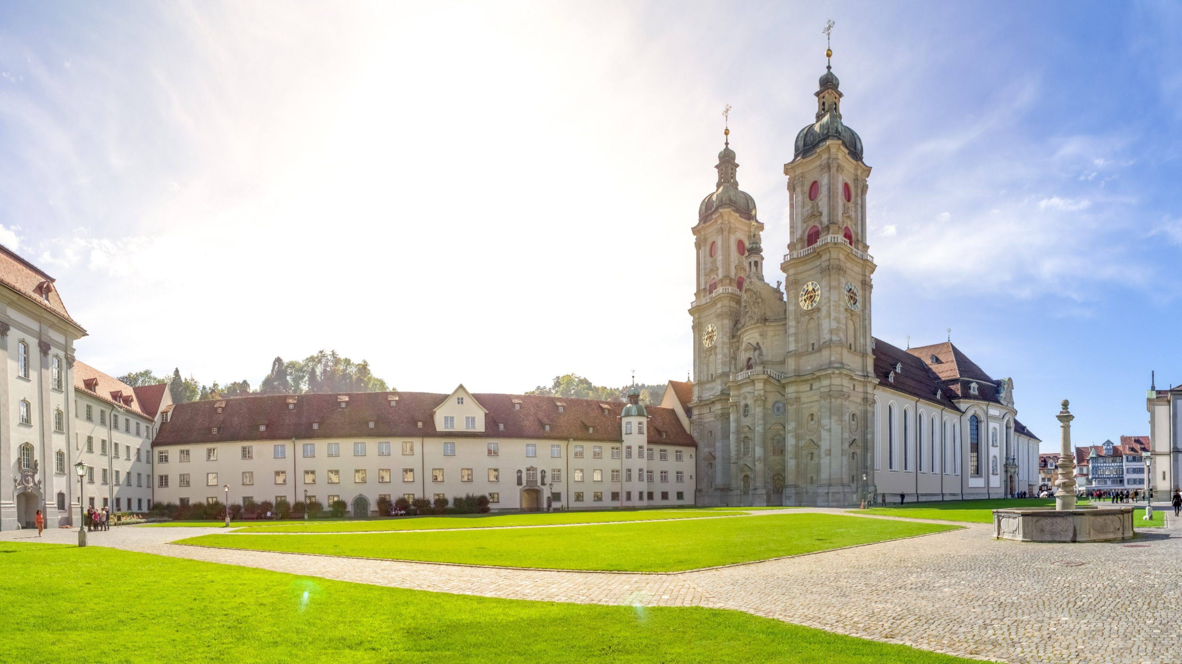 Stiftskirche St. Gallus und Otmar, Sankt Gallen, Deutschland 