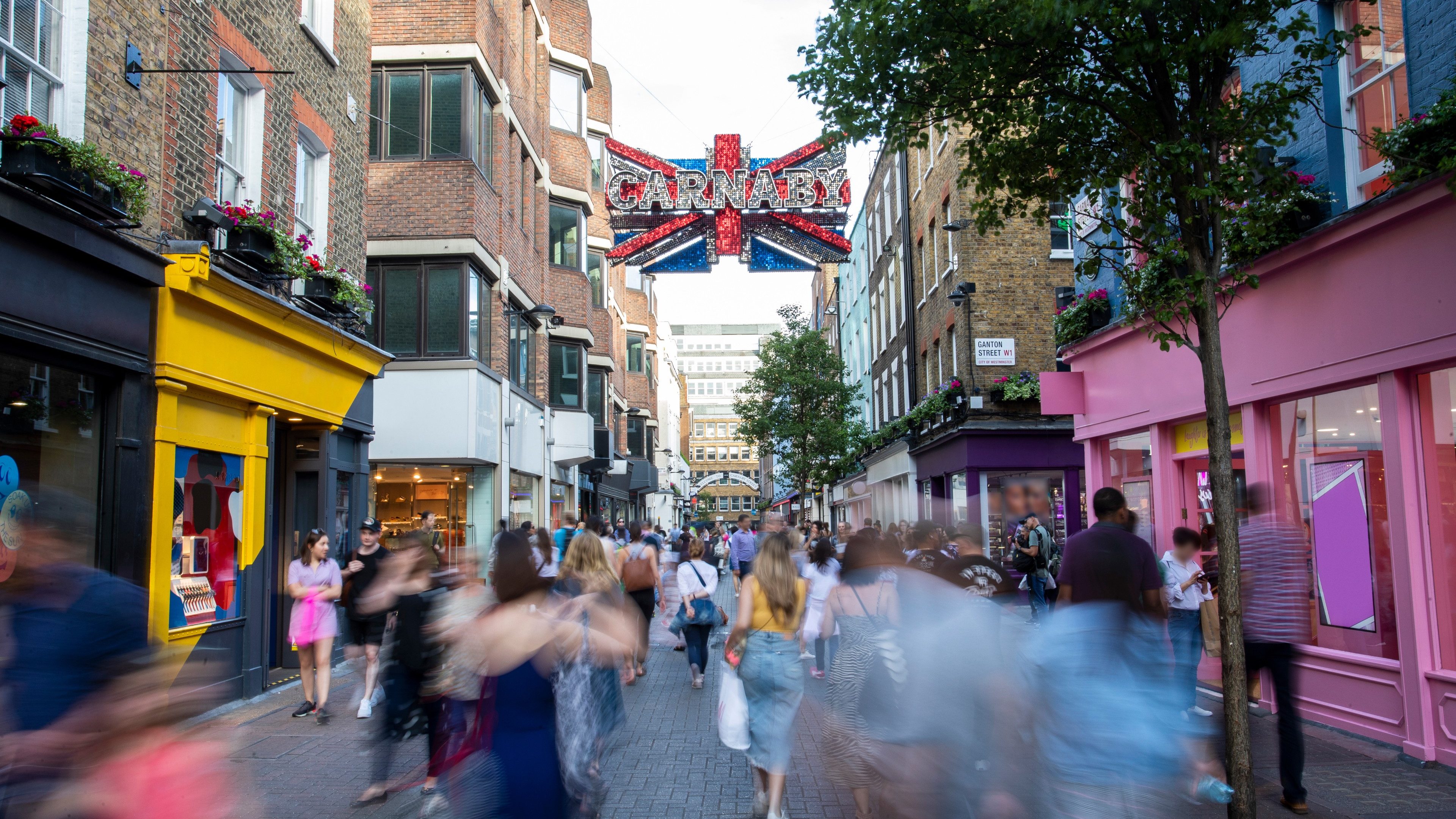Carnaby Street in London